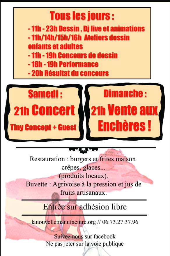 flyer verso la nouvelle manufacture