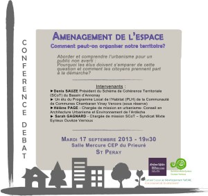 urbanisme Invitation 17 septembre 2013
