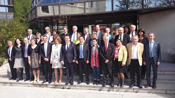 Photo de l'assemblée départementale